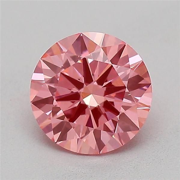 0.6 CT Fancy Vivid Pink ROUND