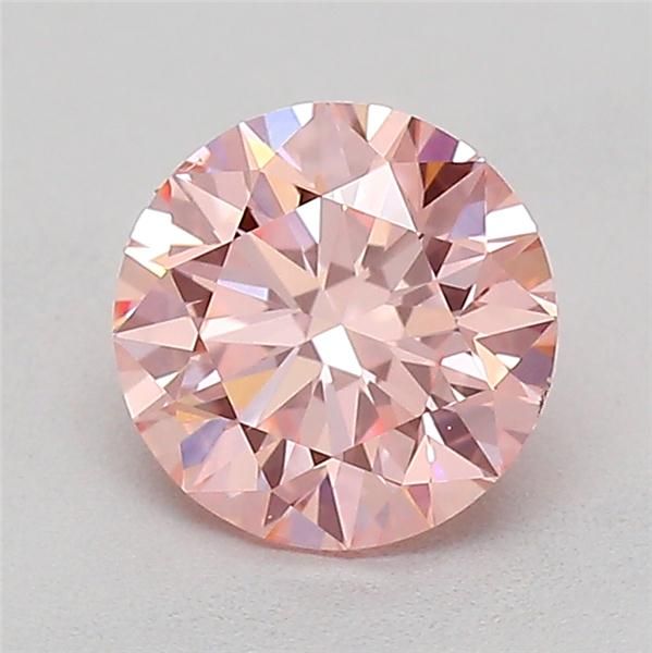 0.65 CT Fancy Vivid Pink ROUND