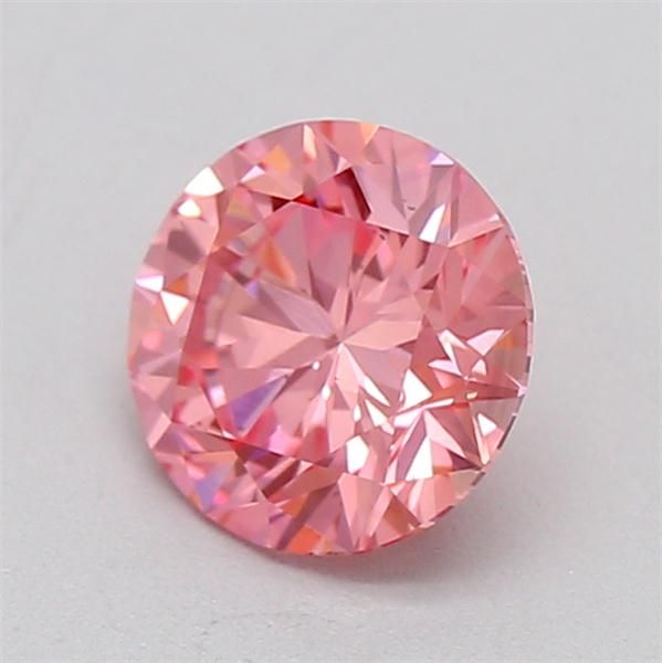 0.6 CT Fancy Vivid Pink ROUND