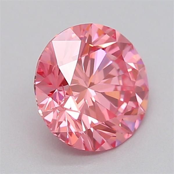 0.59 CT Fancy Vivid Pink ROUND