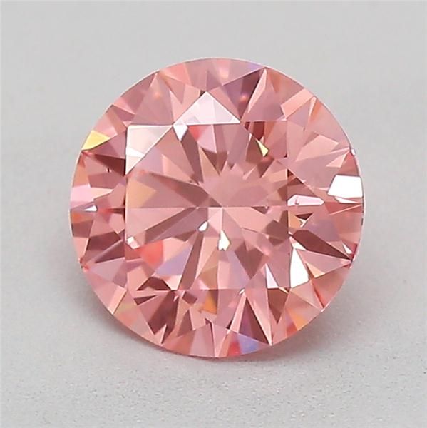 0.64 CT Fancy Vivid Pink ROUND