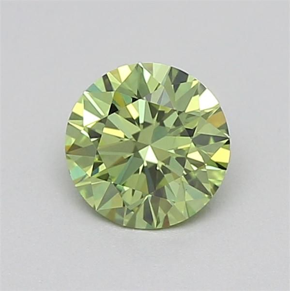 0.27 CT Fancy Vivid Green ROUND