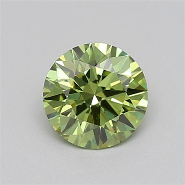 0.27 CT Fancy Vivid Green ROUND