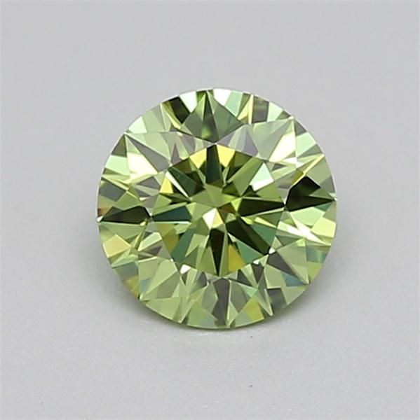 0.27 CT Fancy Vivid Green ROUND