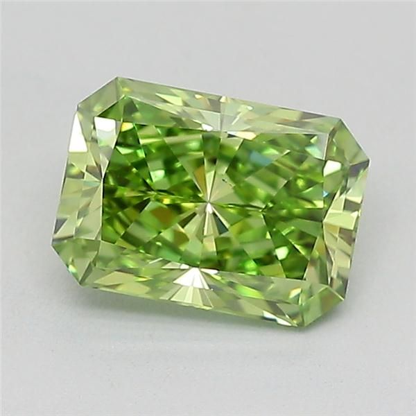 1.05 CT Fancy Vivid Green RADIANT