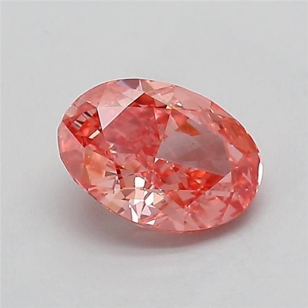 1.05 CT Fancy Vivid Pink OVAL