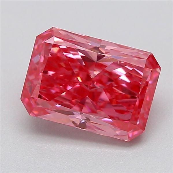 0.87 CT Fancy Vivid Pink RADIANT