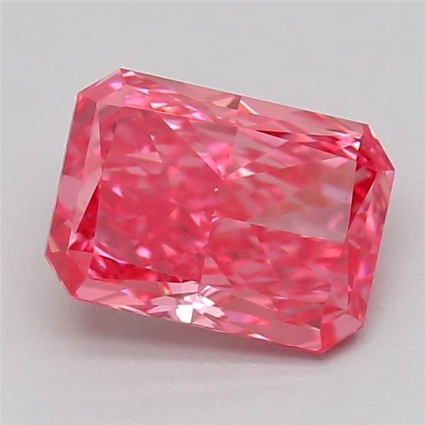 0.85 CT Fancy Vivid Pink RADIANT