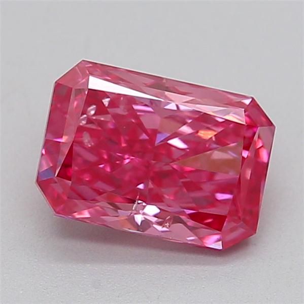 1.27 CT Fancy Vivid Pink RADIANT