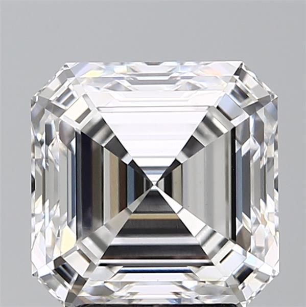 4.08 ct lab-grown Asscher Diamond