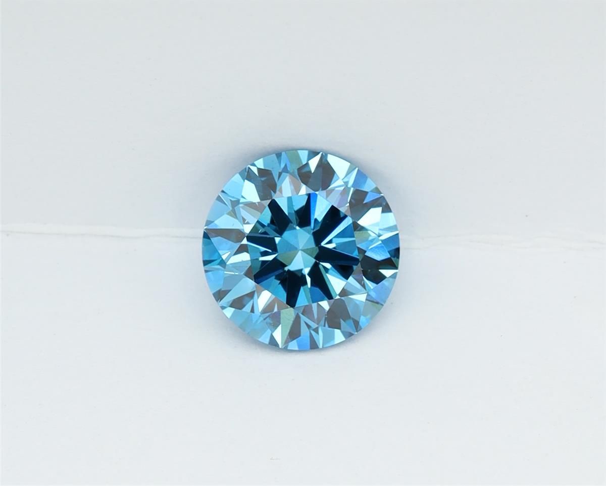 1.2 CT Fancy Vivid Blue ROUND