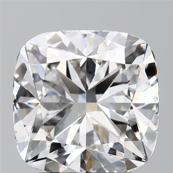3.1 ct lab-grown Cushion brilliant Diamond