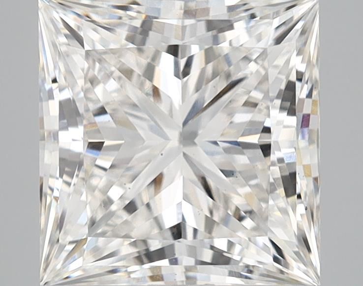 3.02 ct. princess Lab Grown Diamond front image