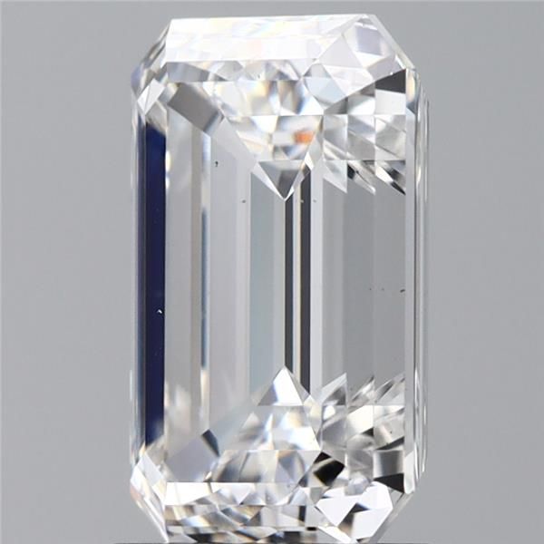 2.72 ct. emerald Lab Grown Diamond front image