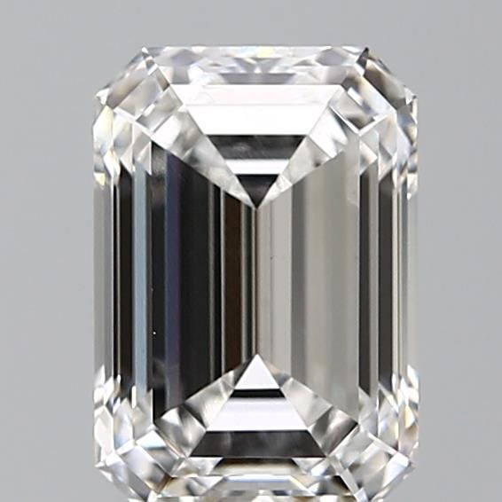 Diamant Émeraude 2.55 ct - Couleur F - Pureté VVS2
