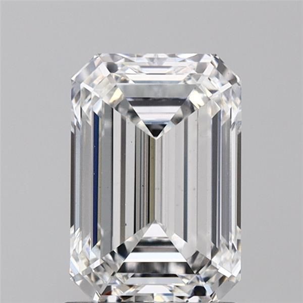 Diamant Émeraude 1.87 ct - Couleur E - Pureté VS2