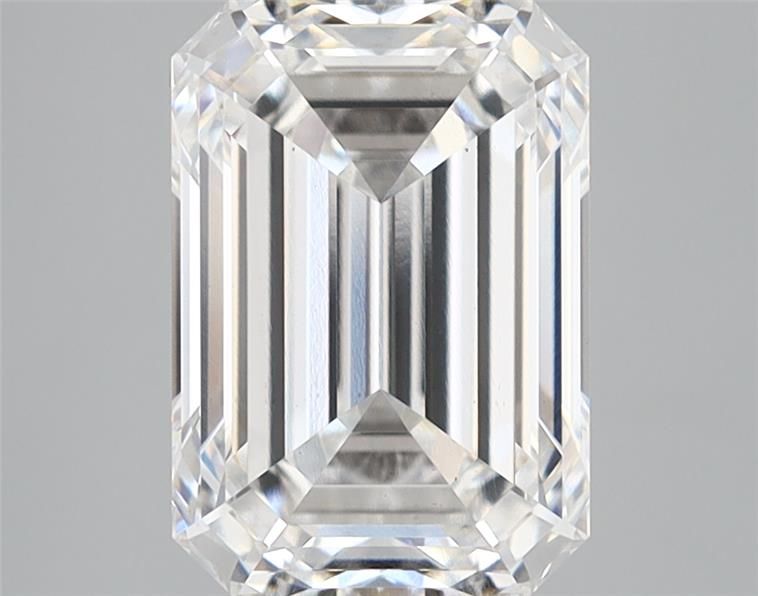 Diamant Émeraude 3.05 ct - Couleur E - Pureté VS2
