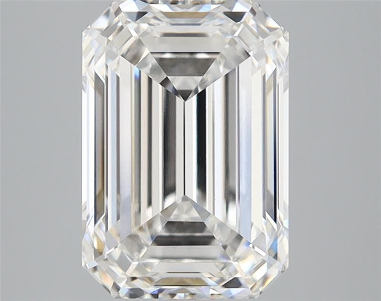 Diamant Émeraude 3.09 ct - Couleur F - Pureté VS1