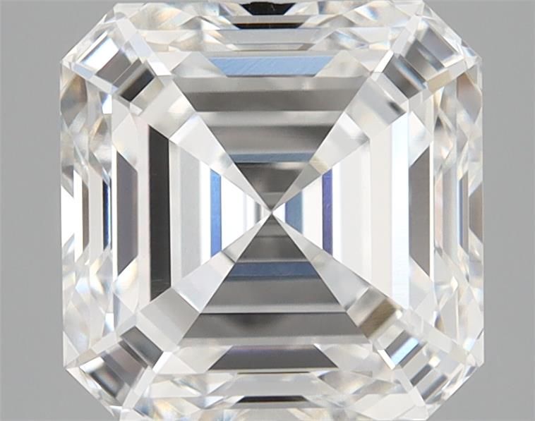 2.11 ct lab-grown Asscher Diamond