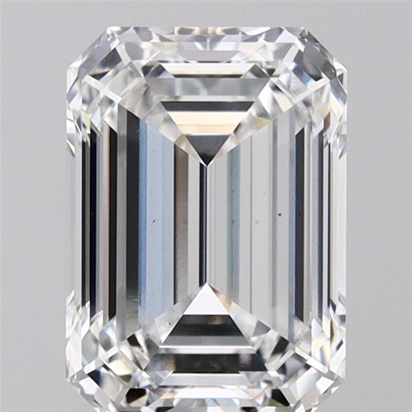 Diamant Émeraude 3.09 ct - Couleur E - Pureté VS2