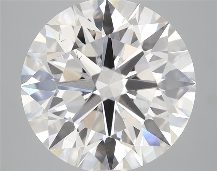 Diamant Rond 5.02 ct - Couleur E - Pureté SI1