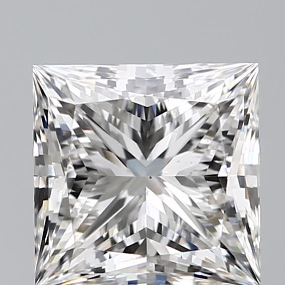 1.53 ct lab-grown Princess Diamond