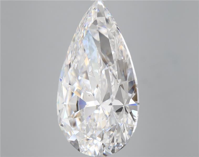 7.10 ct. pear Lab Grown Diamond front image