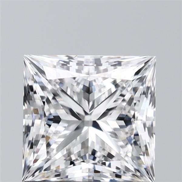 1.28 ct lab-grown Princess Diamond
