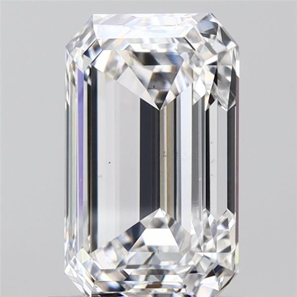 1.58 ct. emerald Lab Grown Diamond front image