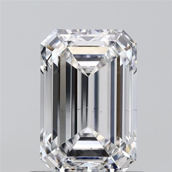 Diamant Émeraude 1.01 ct - Couleur D - Pureté VS2