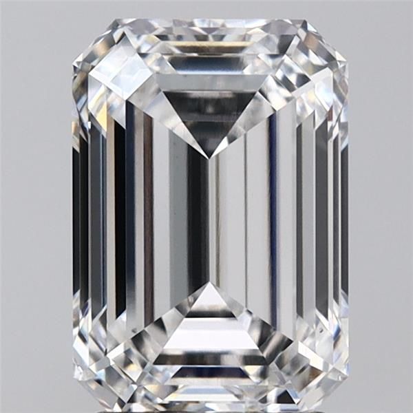 Diamant Émeraude 3.06 ct - Couleur E - Pureté VS2