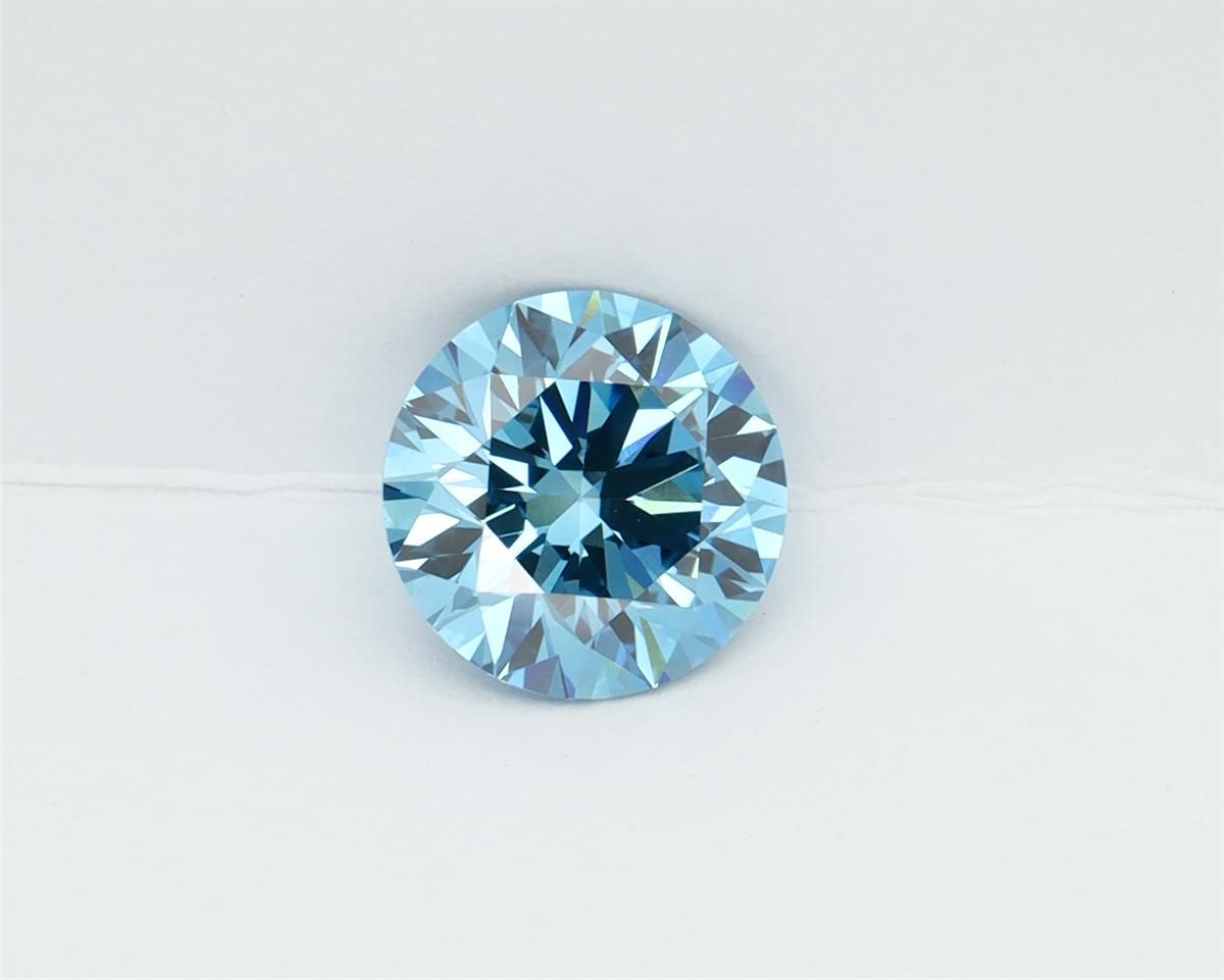1.27 CT Fancy Vivid Blue ROUND