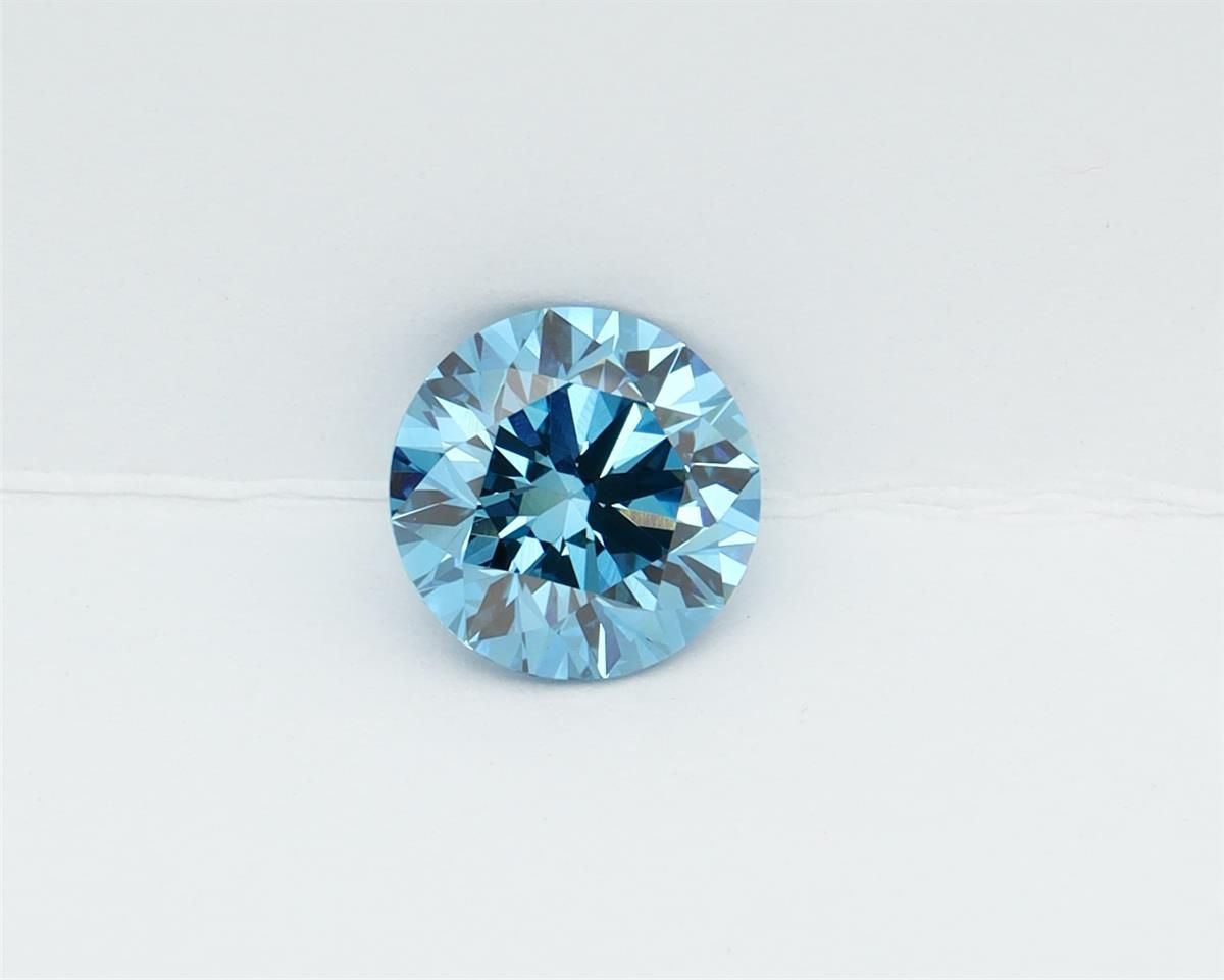 1.0 CT Fancy Vivid Blue ROUND