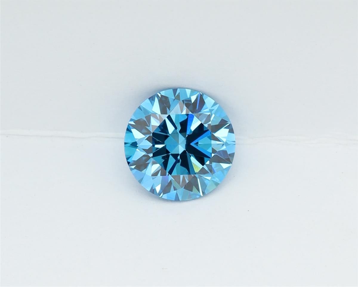 1.04 CT Fancy Vivid Blue ROUND