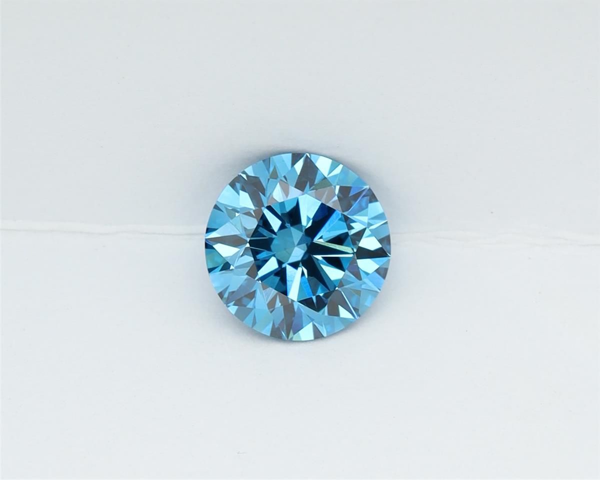 1.04 CT Fancy Vivid Blue ROUND