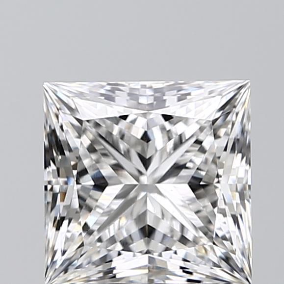1.3 ct lab-grown Princess Diamond