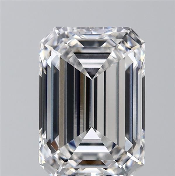 Diamant Émeraude 1.58 ct - Couleur F - Pureté VVS2
