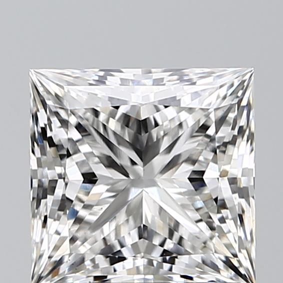 1.55 ct lab-grown Princess Diamond