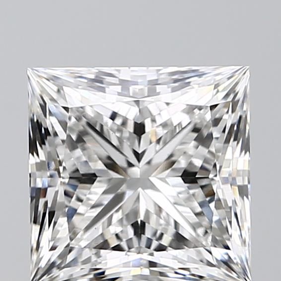 1.54 ct lab-grown Princess Diamond