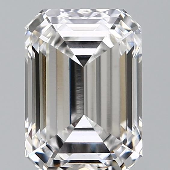 Diamant Émeraude 1.58 ct - Couleur E - Pureté VS1