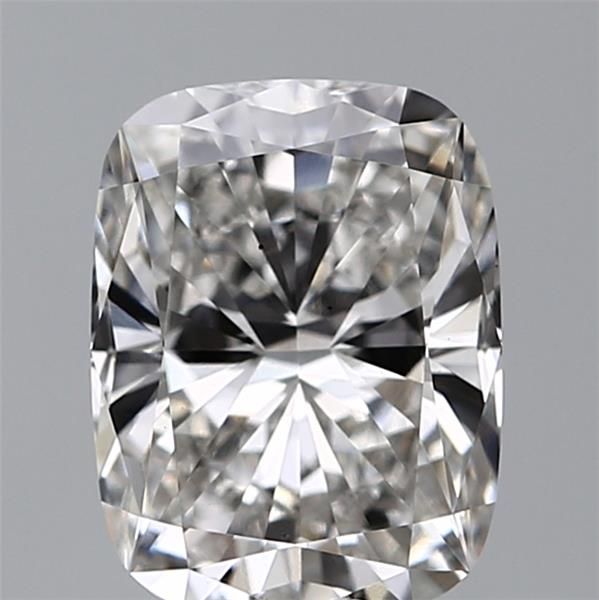 1.54 CT Fancy Vivid Blue CUSHION MODIFIED