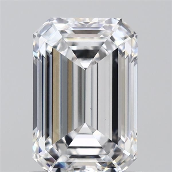 Diamant Émeraude 1.23 ct - Couleur D - Pureté VS1
