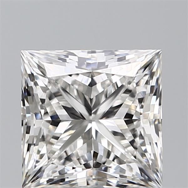 1.55 ct lab-grown Princess Diamond