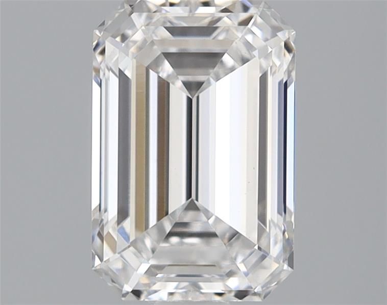 Diamant Émeraude 1.58 ct - Couleur E - Pureté VS1