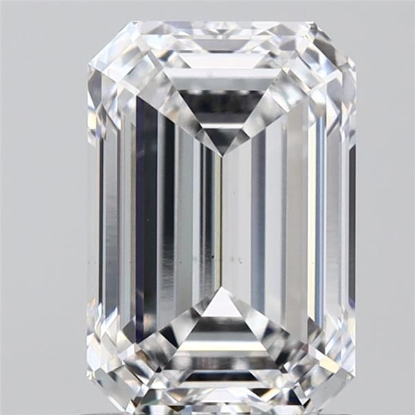 Diamant Émeraude 1.54 ct - Couleur E - Pureté VS1