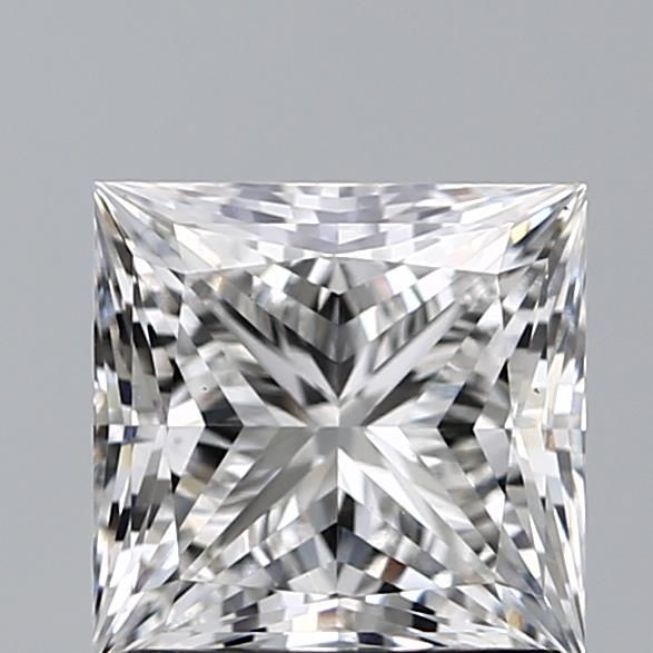 1.53 ct lab-grown Princess Diamond
