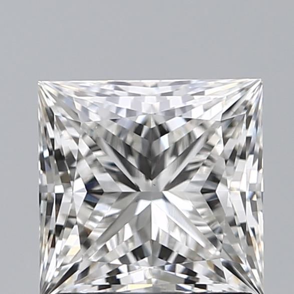 1.53 ct lab-grown Princess Diamond