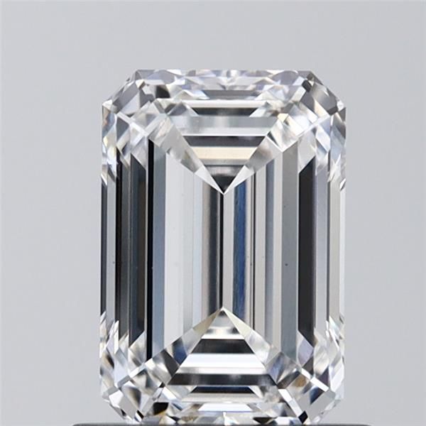 Diamant Émeraude 1.08 ct - Couleur E - Pureté VS1