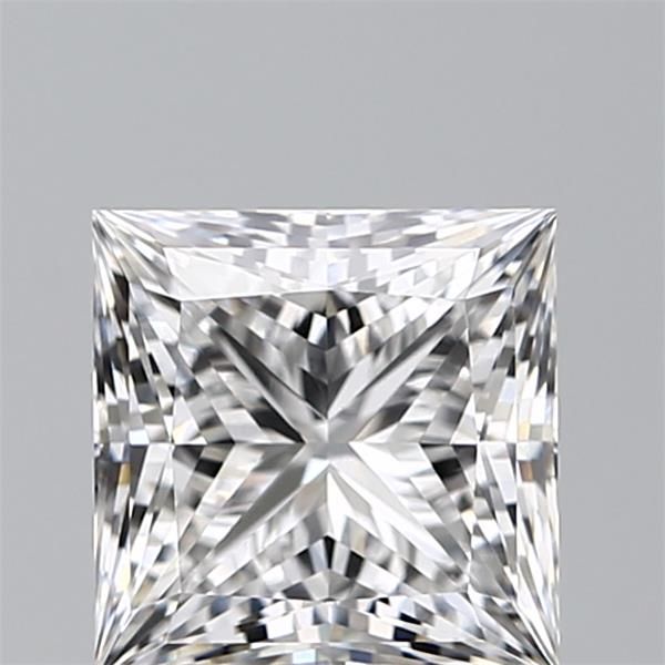 1.28 ct lab-grown Princess Diamond