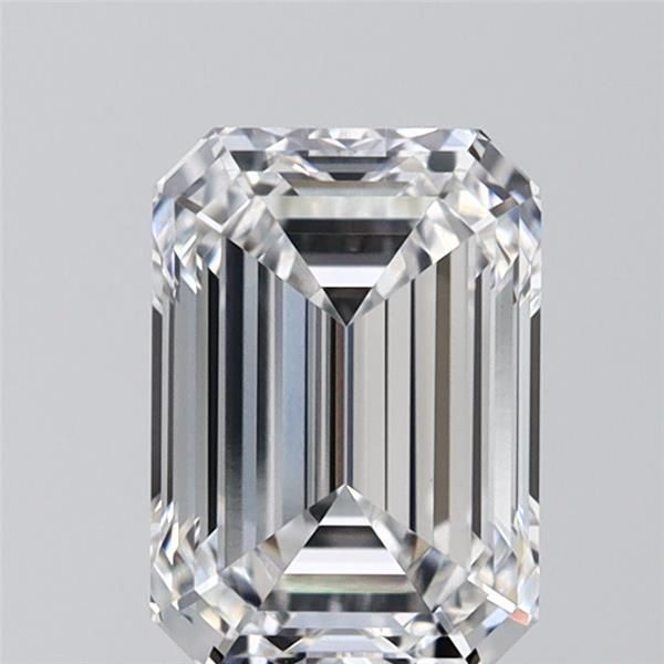 Diamant Émeraude 1.08 ct - Couleur E - Pureté VVS2